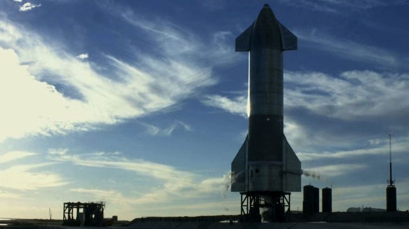 Vteřinu před startem byl zrušen cvičný let rakety Starship